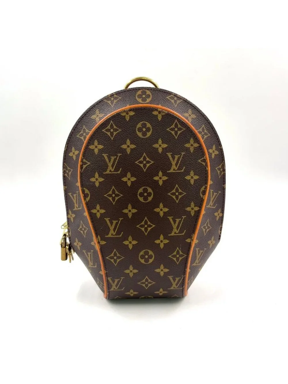 Louis Vuitton Ellipse Sac a Dos Monogram Leather Brown Light Backpack Gold